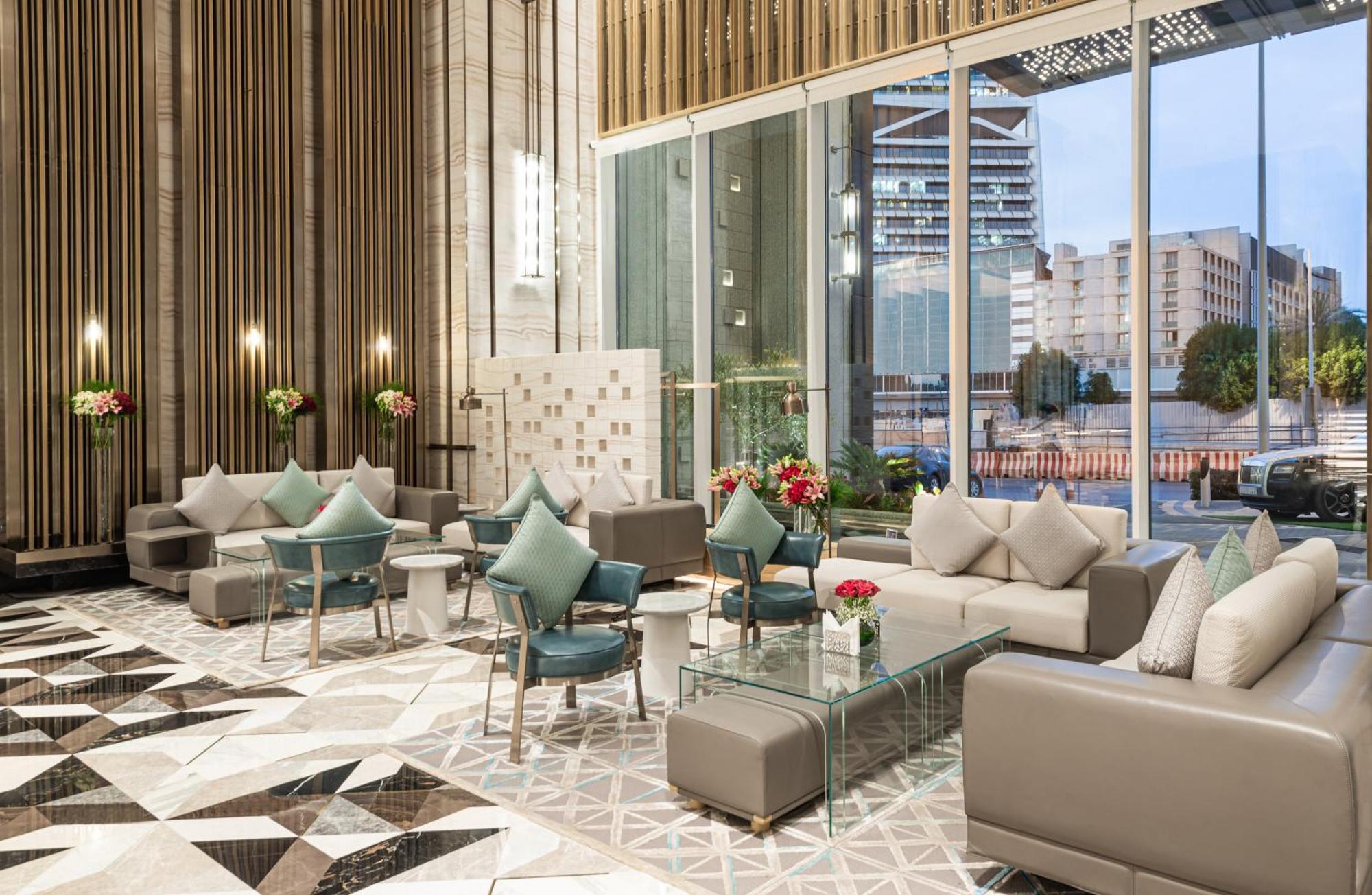 Narcissus The Royal Hotel Рияд Екстериор снимка The lobby of the hotel